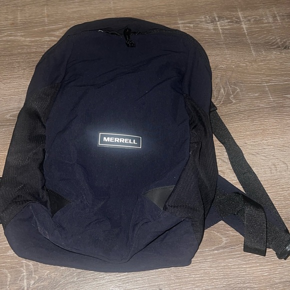 Merrel Packable Backpack Durable Water Repellency (DWR) - Black NWT - Picture 1 of 4